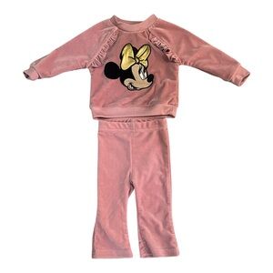 Disney Pink and Gold Minnie Mouse Kids Matching Set